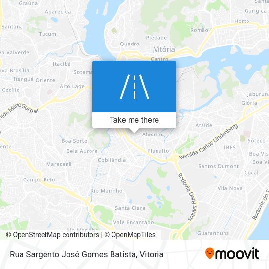 Rua Sargento José Gomes Batista map