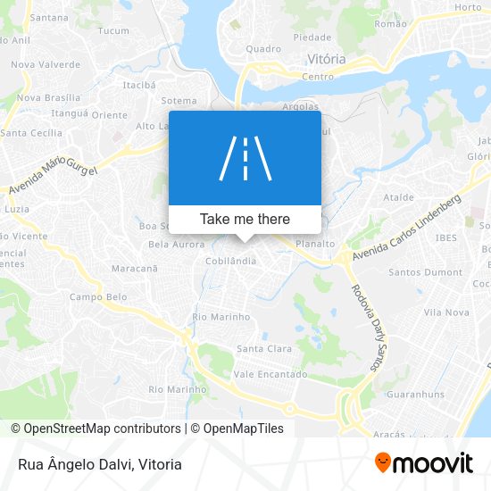 Rua Ângelo Dalvi map