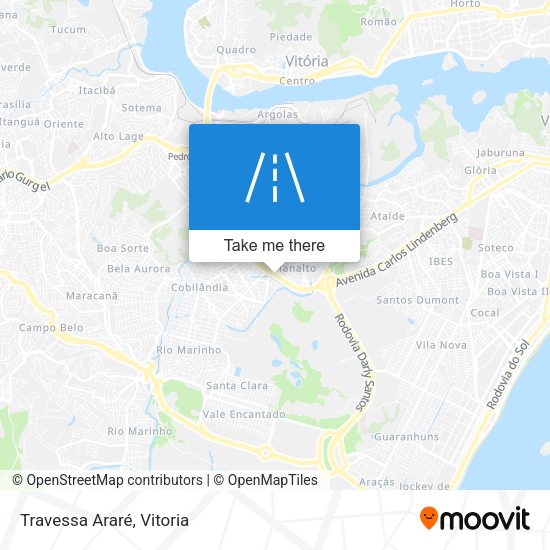 Travessa Araré map