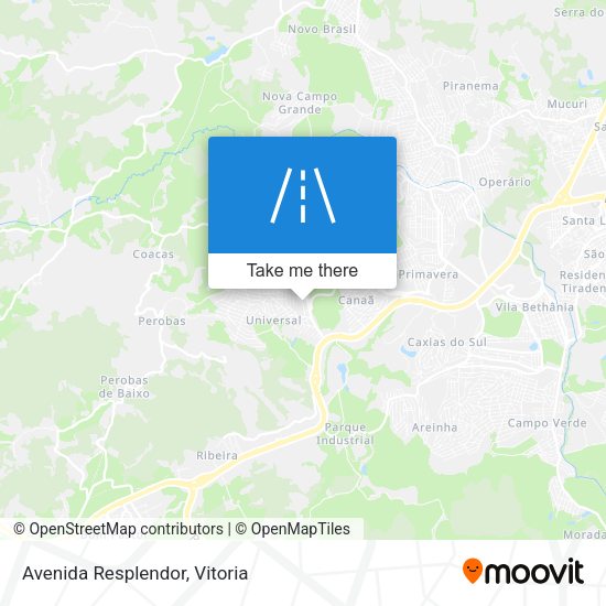 Avenida Resplendor map