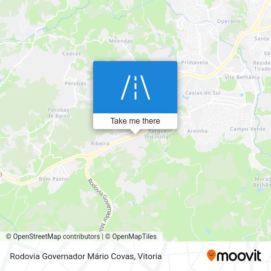 Rodovia Governador Mário Covas map