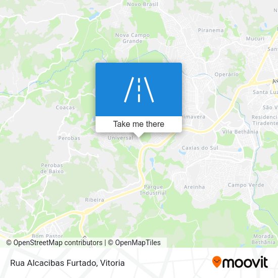 Rua Alcacibas Furtado map