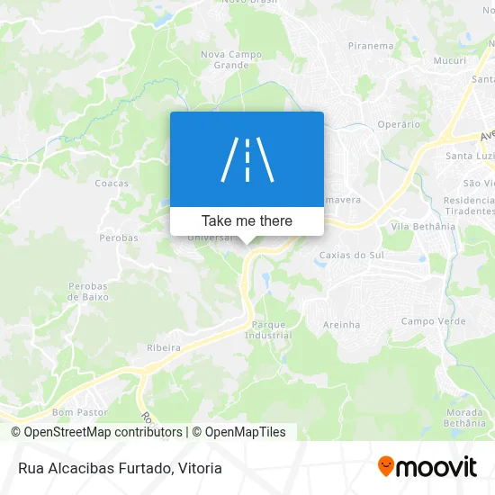 Rua Alcacibas Furtado map