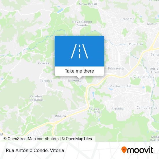 Rua Antônio Conde map