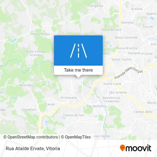 Rua Ataíde Ervate map