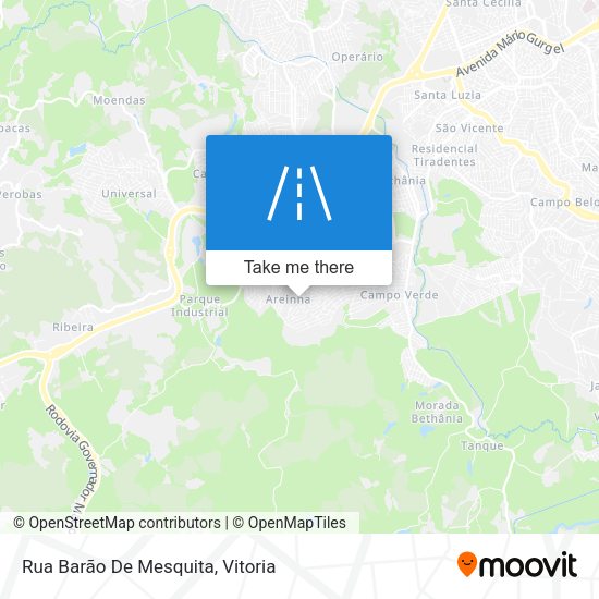 Rua Barão De Mesquita map