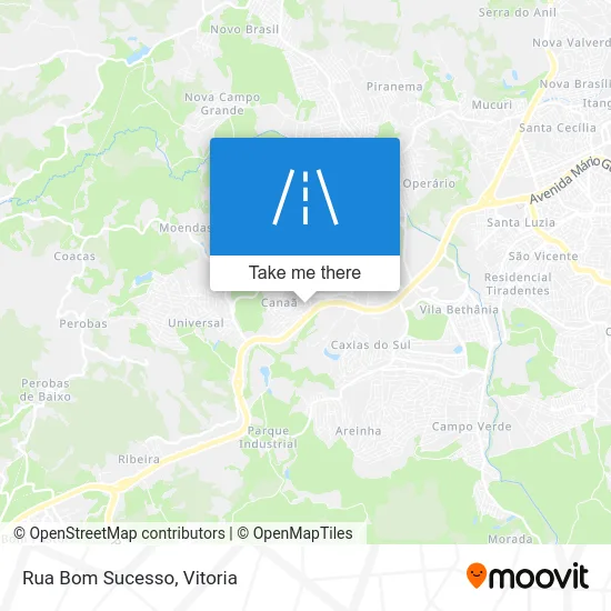 Rua Bom Sucesso map