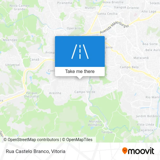 Rua Castelo Branco map