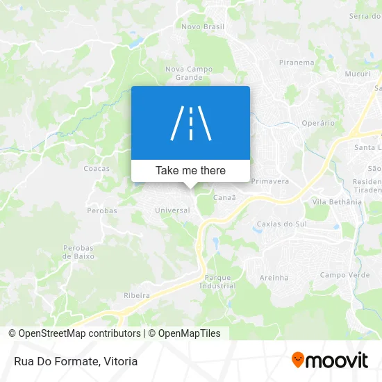 Rua Do Formate map