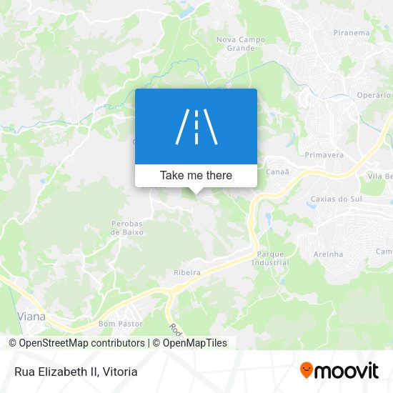 Rua Elizabeth II map