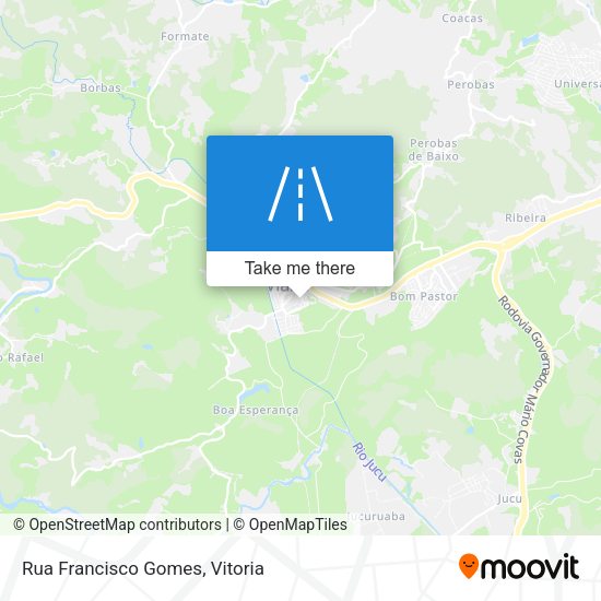 Rua Francisco Gomes map
