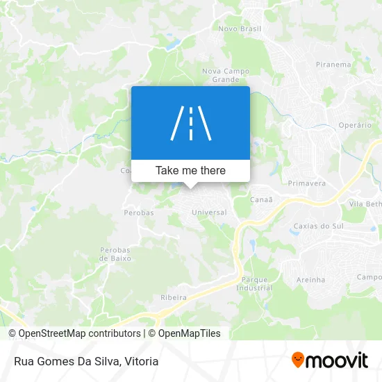 Rua Gomes Da Silva map
