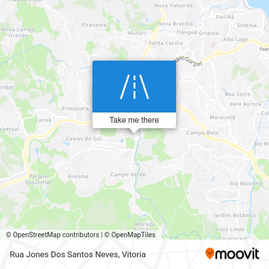Rua Jones Dos Santos Neves map