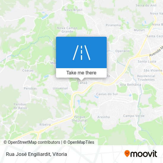 Rua José Engiliardit map