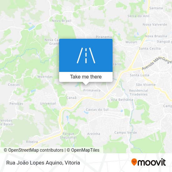 Rua João Lopes Aquino map