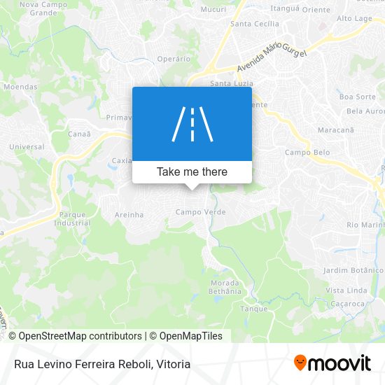 Rua Levino Ferreira Reboli map