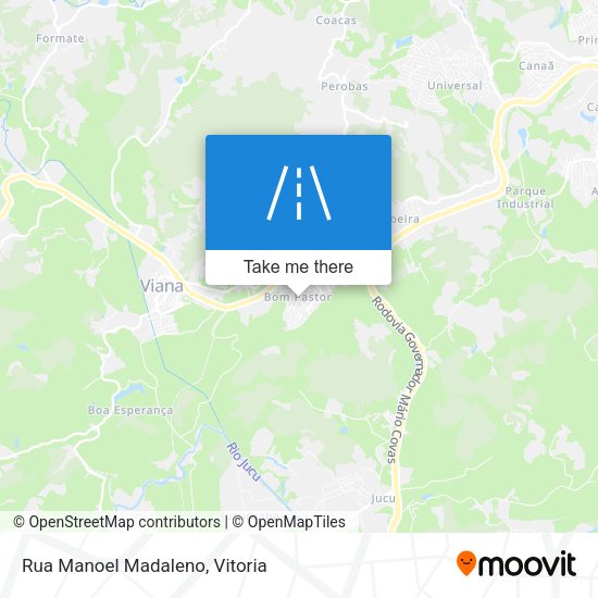 Rua Manoel Madaleno map