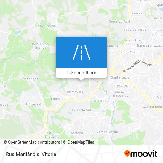 Rua Marilândia map