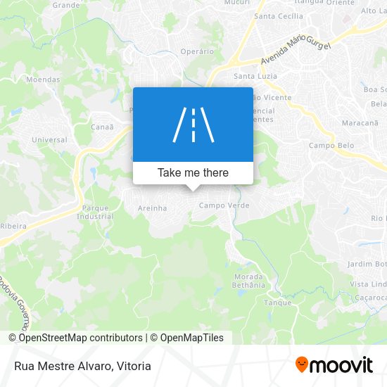Rua Mestre Alvaro map