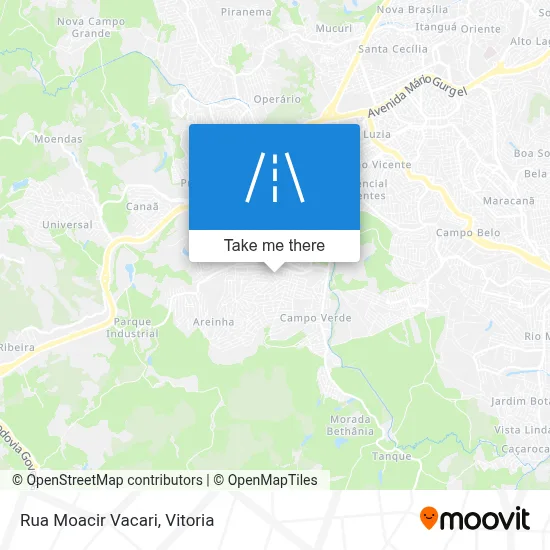 Rua Moacir Vacari map