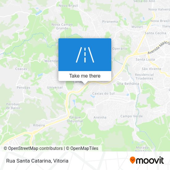 Rua Santa Catarina map