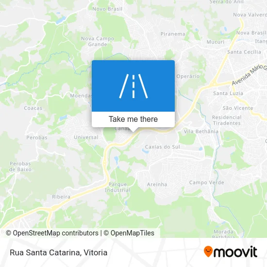 Rua Santa Catarina map