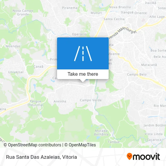 Rua Santa Das Azaleias map