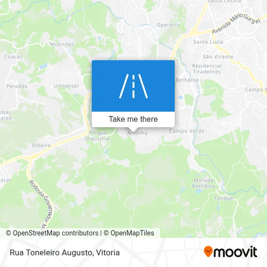 Rua Toneleiro Augusto map