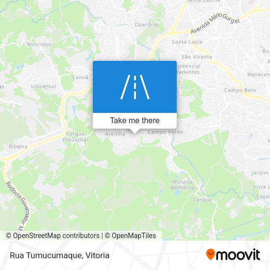 Rua Tumucumaque map