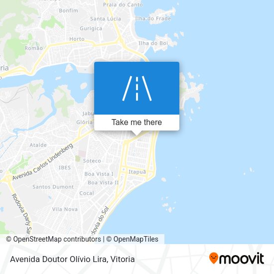 Avenida Doutor Olívio Lira map