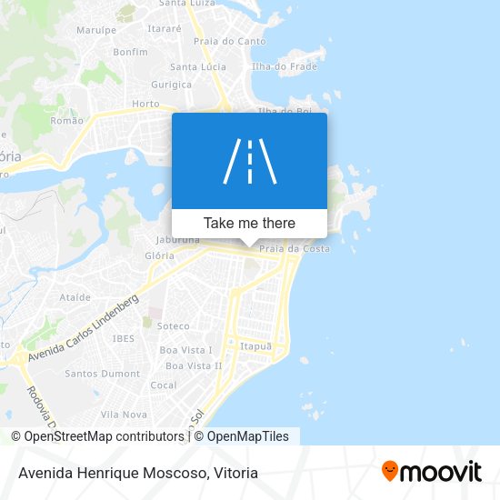Avenida Henrique Moscoso map