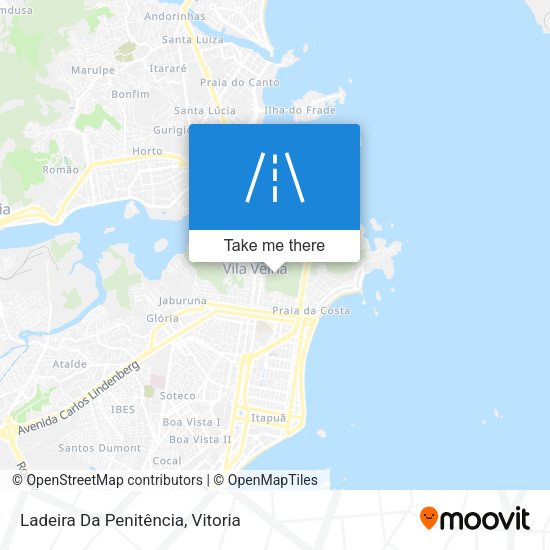 Ladeira Da Penitência map