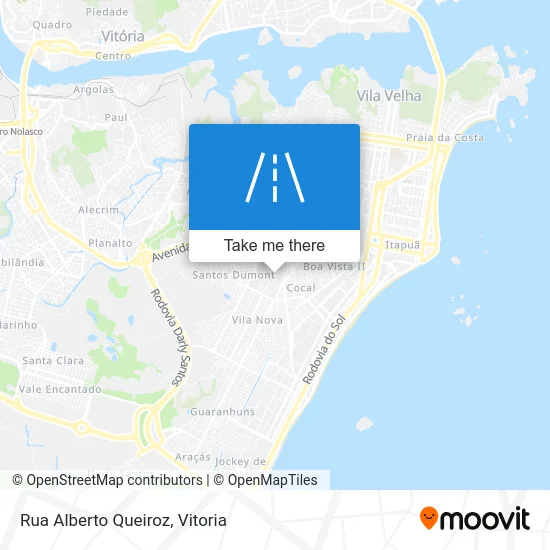Rua Alberto Queiroz map
