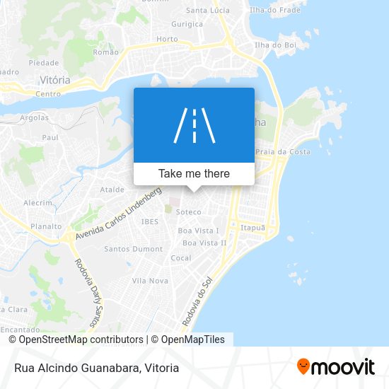 Rua Alcindo Guanabara map