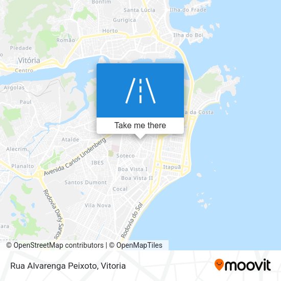 Rua Alvarenga Peixoto map