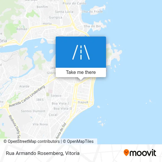 Rua Armando Rosemberg map