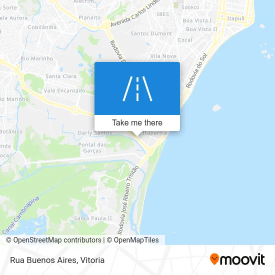 Rua Buenos Aires map