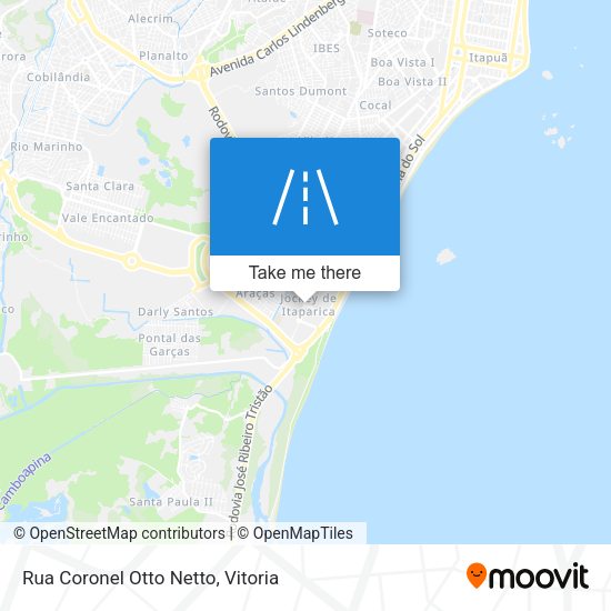 Rua Coronel Otto Netto map