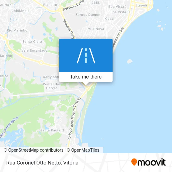Rua Coronel Otto Netto map