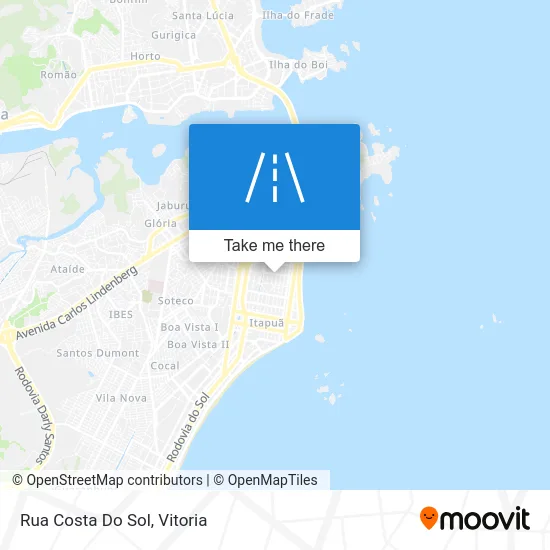 Rua Costa Do Sol map