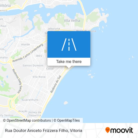 Rua Doutor Aniceto Frizzera Filho map