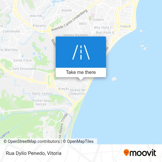 Rua Dylio Penedo map