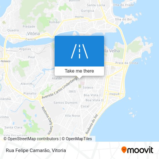 Rua Felipe Camarão map