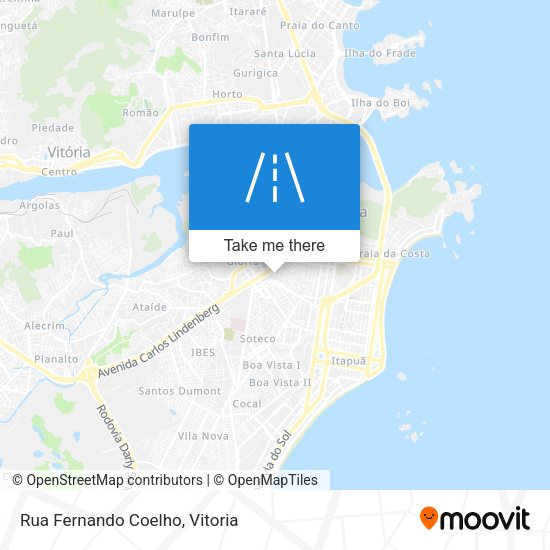 Rua Fernando Coelho map