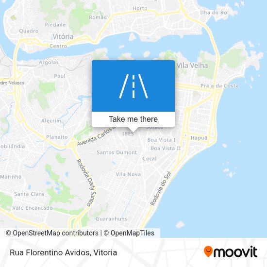 Rua Florentino Avidos map