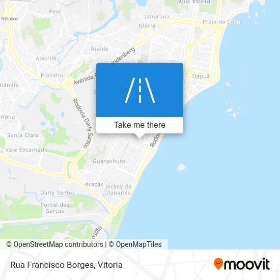 Rua Francisco Borges map