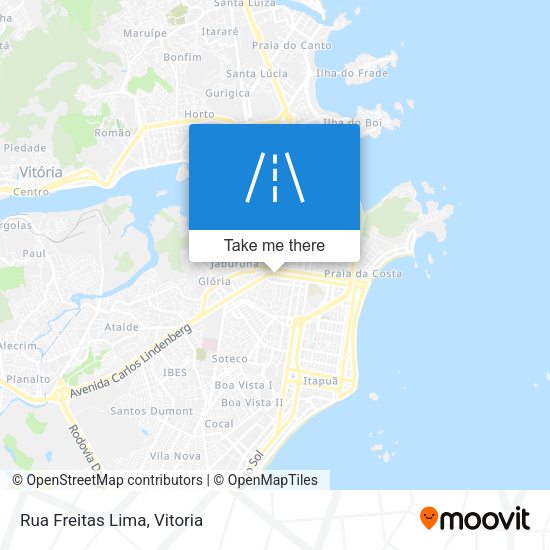 Rua Freitas Lima map