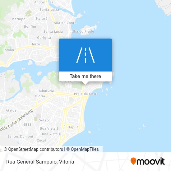 Rua General Sampaio map