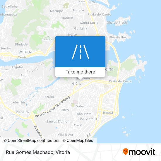 Rua Gomes Machado map