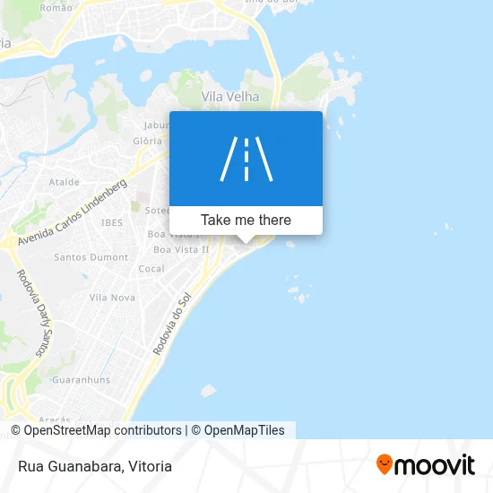 Rua Guanabara map